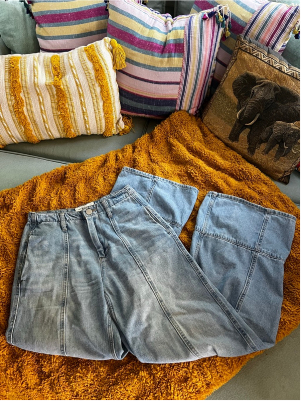 Women's Banjara Light Blue Wide Leg Jeans Size 24 - Picture 1 of 5